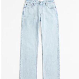 Abercrombie Curve Love Low Rise Baggy Jean